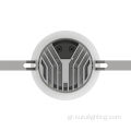 8W incted die-χύτευση αλουμινίου LED στρογγυλό φωτισμό του ξενοδοχείου